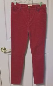 Skinny high-rise cords by Loft outlet